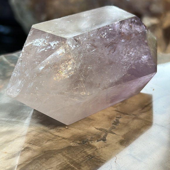 🎄SALE🎄Amethyst DT Crystal Point With Rainbow! - Picture 11 of 11